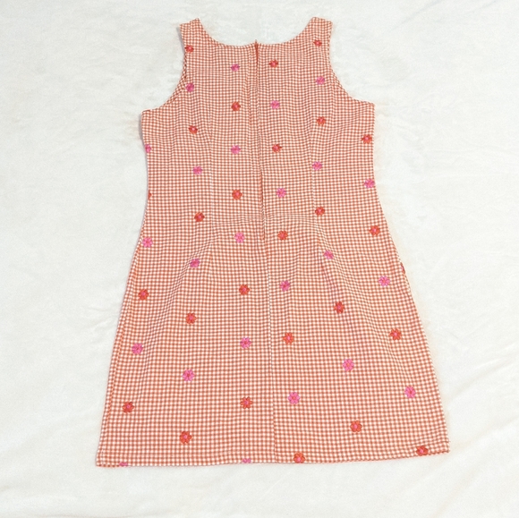 COPY - Vintage Retro Y2K Gingham Embroidered Dress - Picture 4 of 9